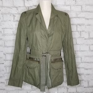 Tahari Belted Utility Jacket